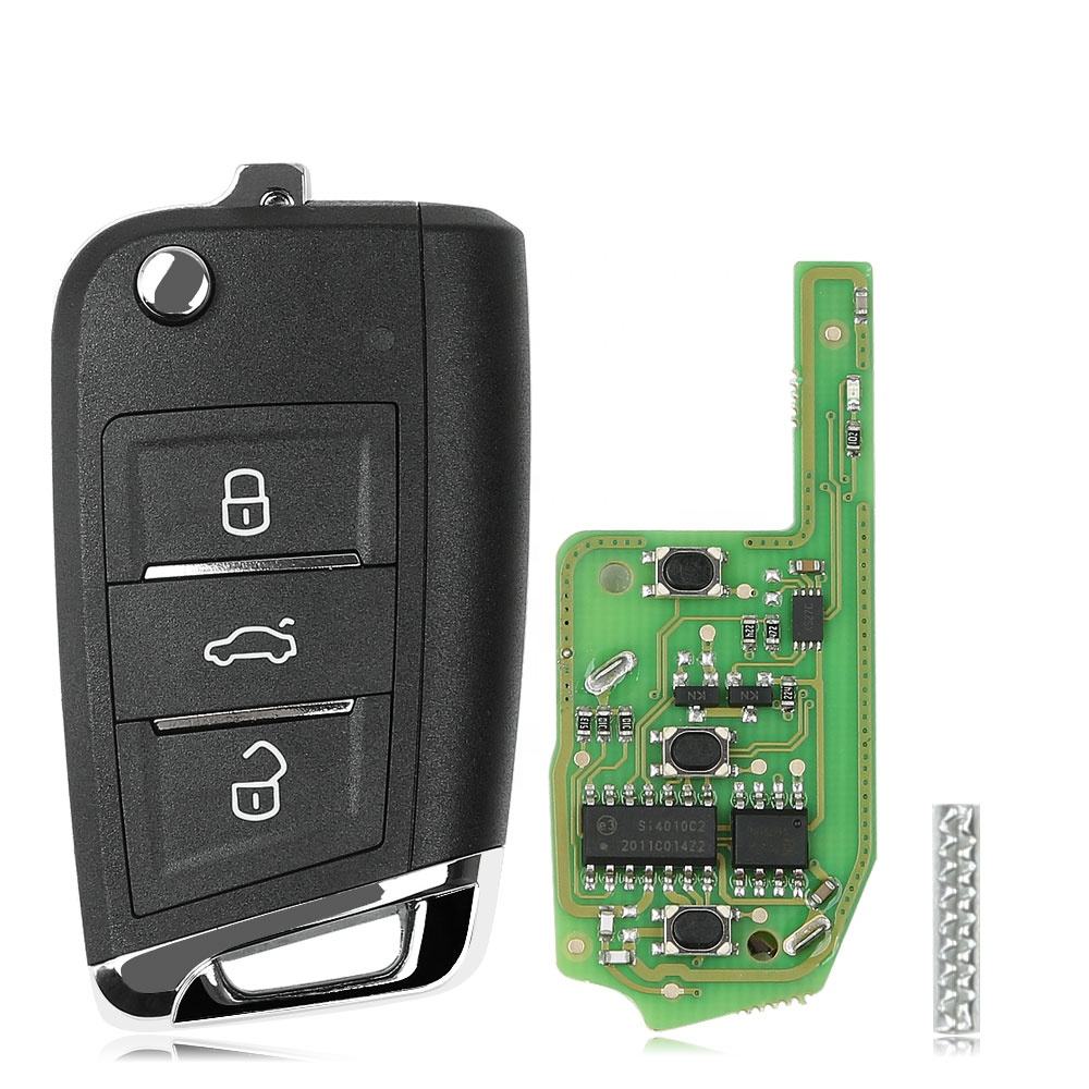 Xhorse XEMQB1EN Super Remote Key for VW MQB - 3 Buttons with Built-in Super Chip (English Version)